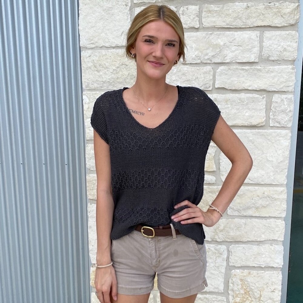 Lily V Tee Cotton
